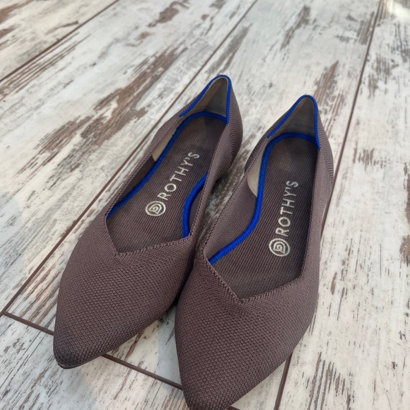 Rothy’s The Point Retired Mink Flats - Size 8.5 - Picture 10 of 14